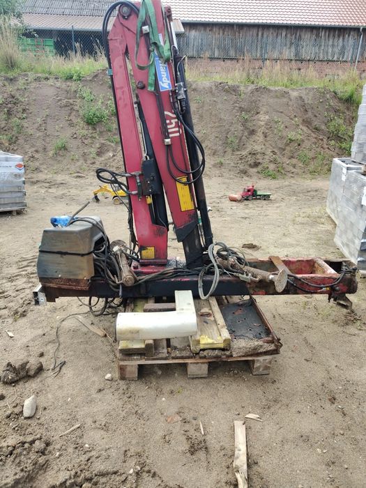 Hds żuraw HMF handy  250   1670kg udźwig