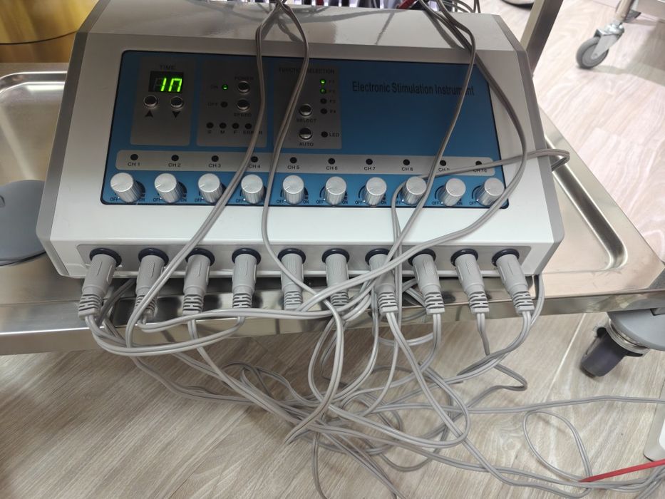 EMS Eletroestimulador Muscular Emagrecimento Tonificação Profissional