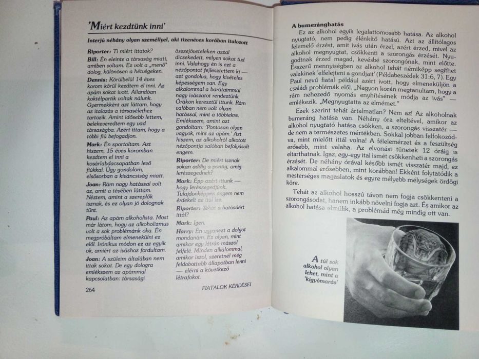 Книга (HU) 1990 р. Вопросы от молодежи Практические ответы.