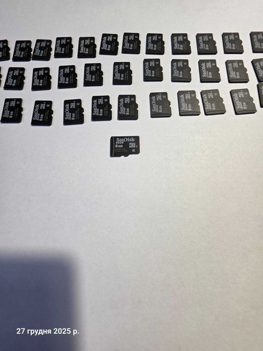 Продам карту памяті microSDHC SanDisk EDGE 8Gb, Class 4 б/в.