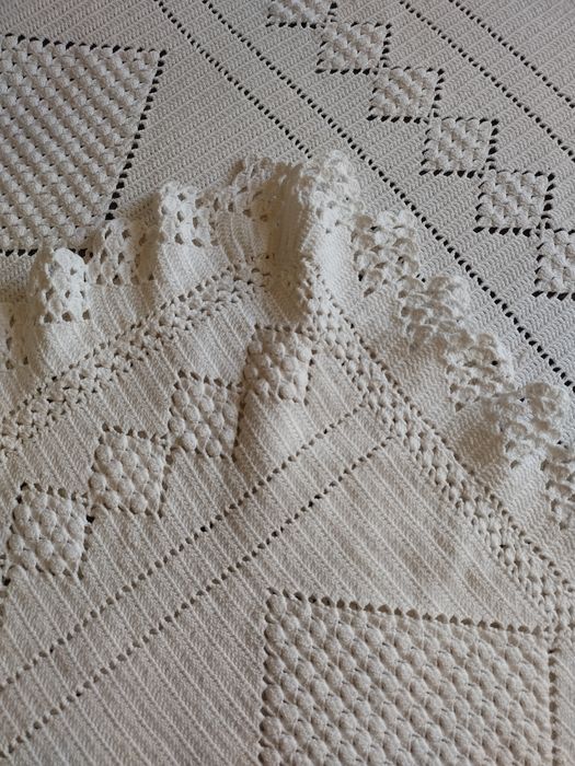 Покрывало хлопок винтаж на кровать