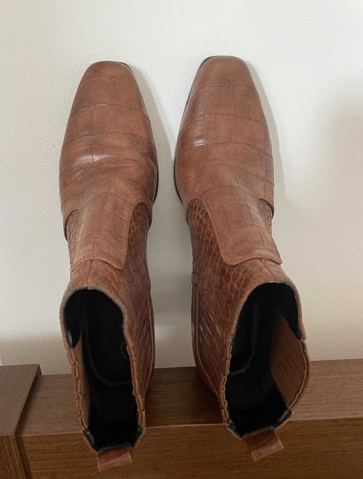 Bota senhora castanho claro, Mango