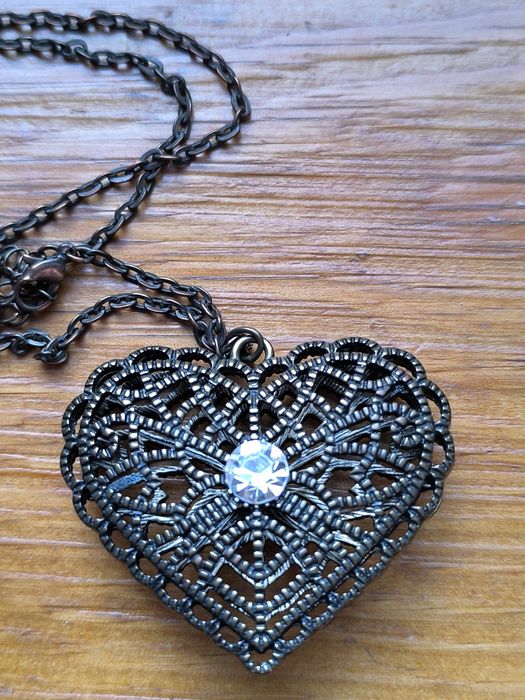 Винтажная цепочка с кулоном