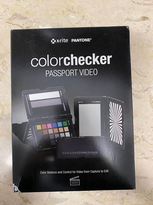 colorchecker passport video