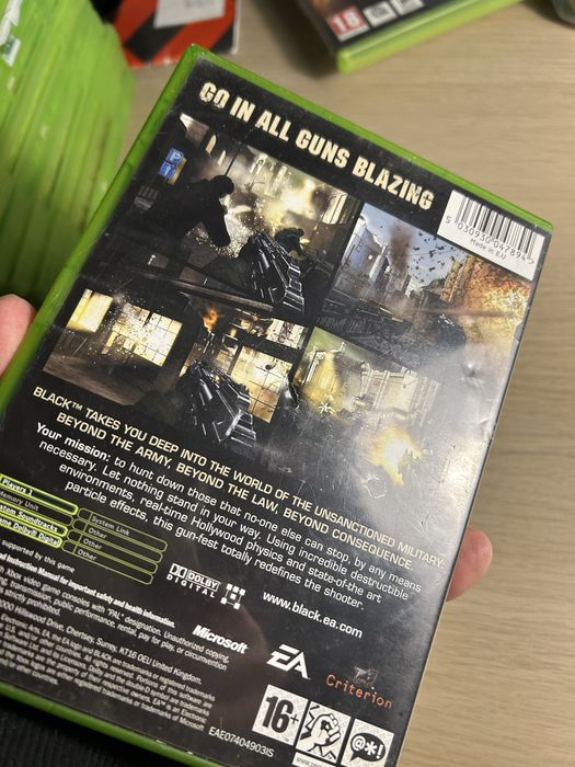Black xbox classic