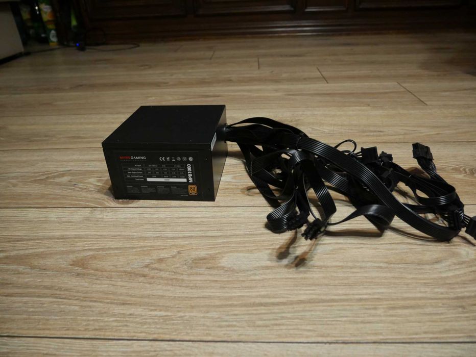 Zasilacz Mars Gaming MPB1000 [1000W 80+ Gold](Gwarancja + Faktura VAT)