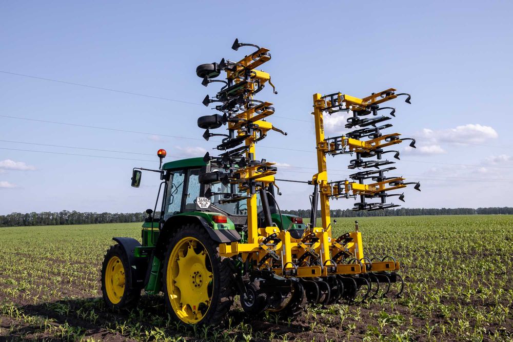 Культиватор КРН 5.6 міжрядний розкладний | General | 9 секцій