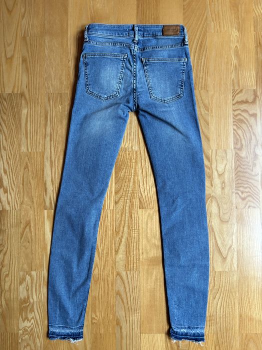 skinny jeans rurki damskie Zara r.34