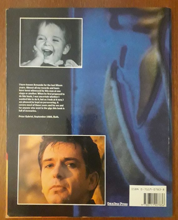Livro Peter Gabriel "Waiting for the big one"