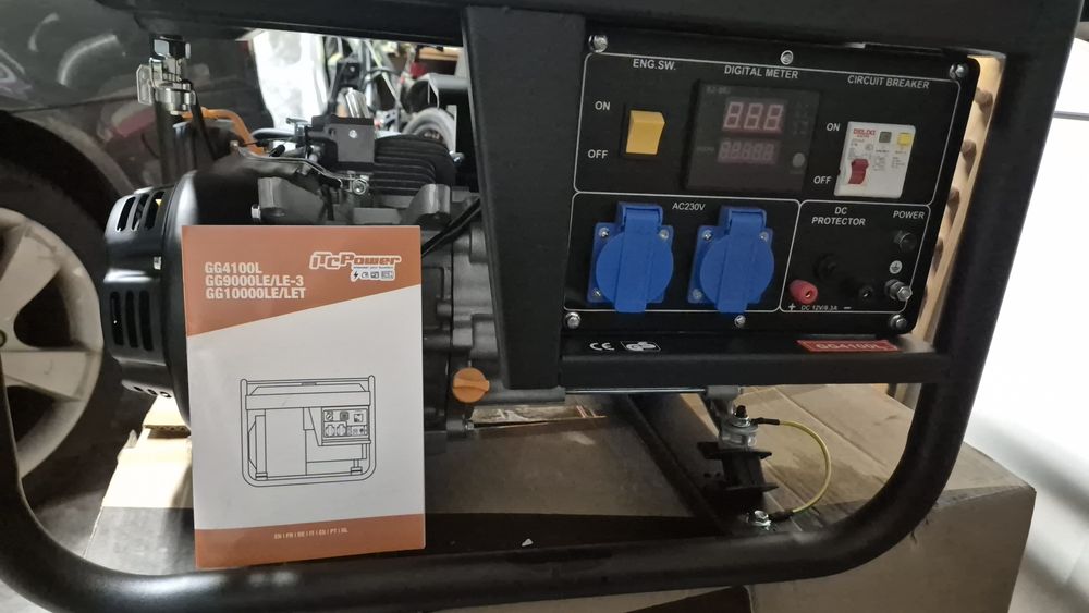 Gerador gasolina ITCPower 3,3 kW Novo