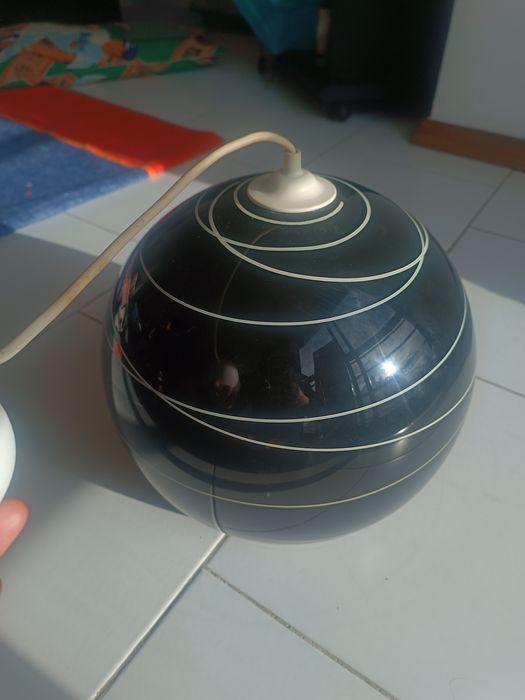 candeeiro de quarto teto preto