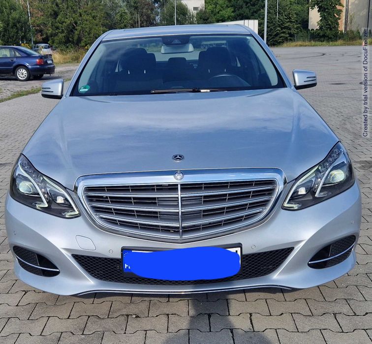 "Mercedes-Benz Klasa E 300 / 2013 / Lifting / Bardzo Zadbany"