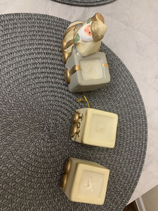 Свечи Поезд Санта