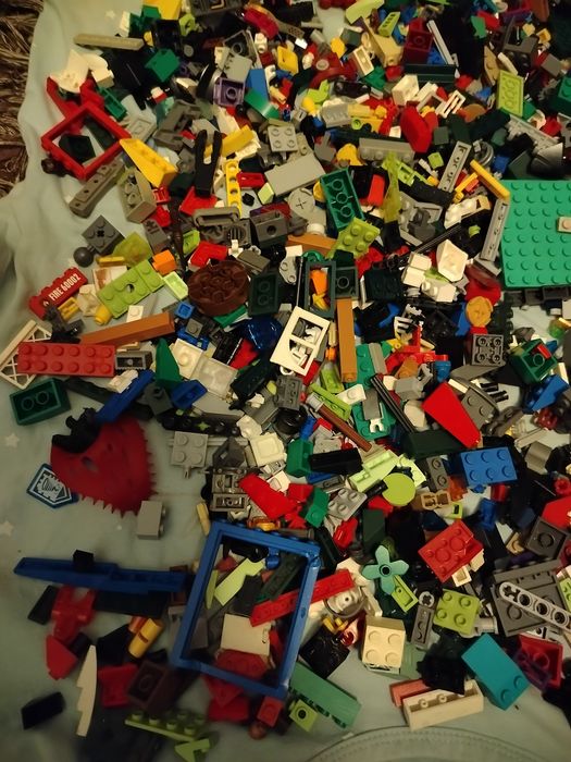 Lego mix różne elementy 1 kg