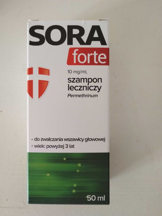 Sora forte szampon leczniczy