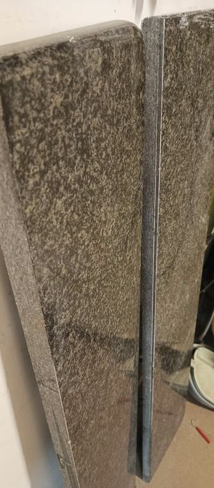 Marmur czarny dwa elementy