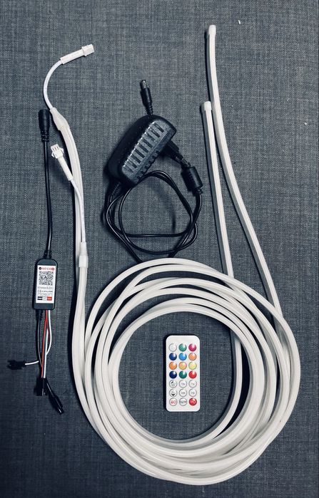 Taśma led - neon - RGB - bluetooth -  6m