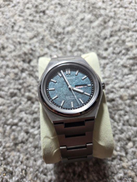 Citizen zenshin Eco drive zielony