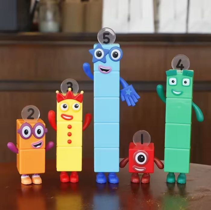 Набор фигурок от 1 до 10 намбер блокс numberblocks намберблокс намберблоки цифры