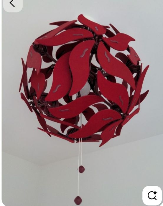 Candeeiro flor IKEA