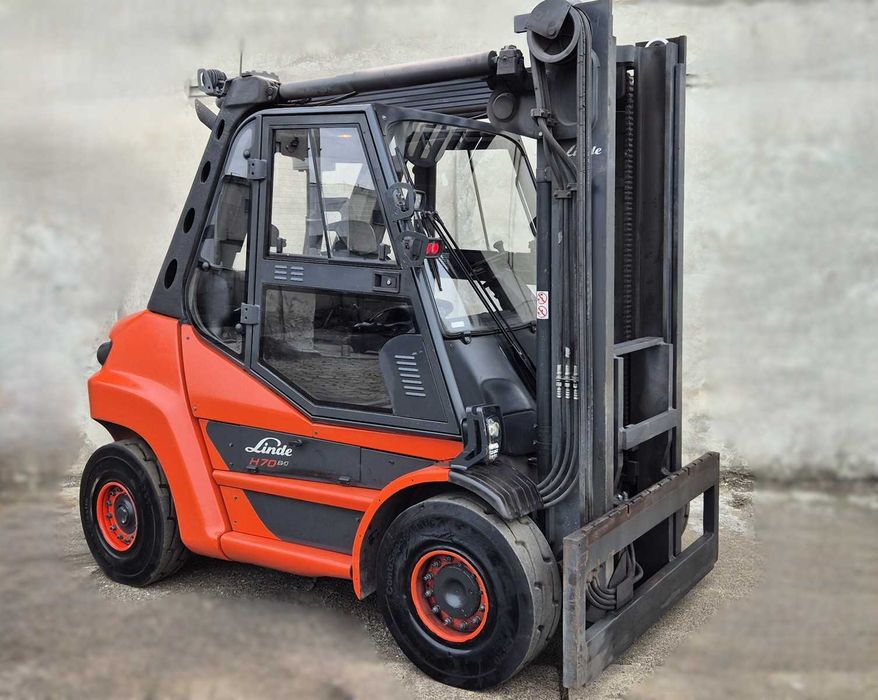 Linde H70D 2019r • DIESEL • 4 sekcje • wózek widłowy • leasing • FILM
