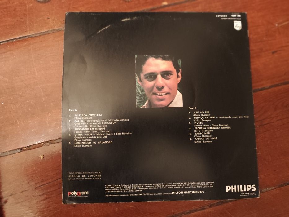 Disco Chico Buarque do circulo de leitores64737984763907122