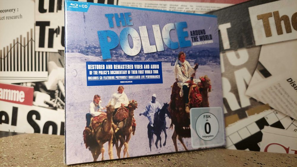 The Police - Around The World Restored & Expanded Koncert Blu-ray + CD