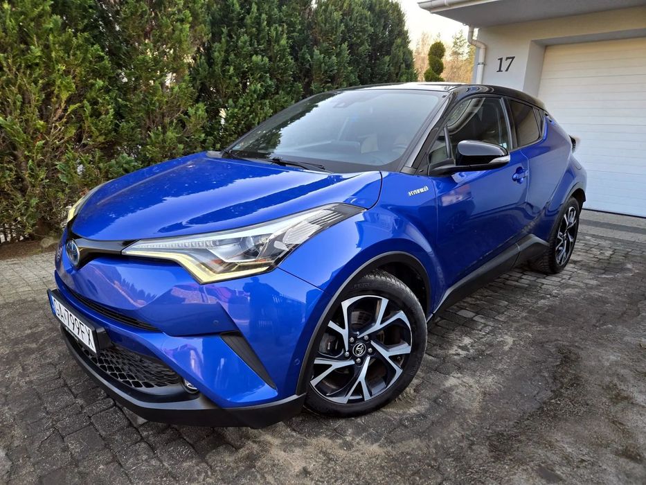 Toyota C-HR 1.8 HYBRID salonPL ASO 1wł bezwypadkowa fabr.lakier wersja Selection
