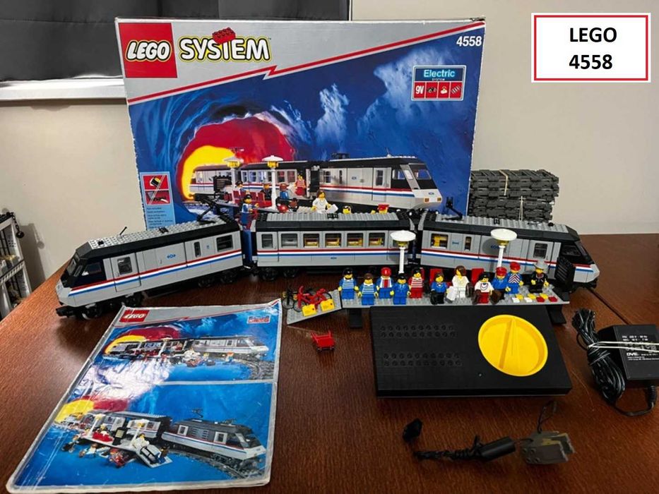 LEGO TRAIN: 4554; 4512; 10128; 4532; 7937