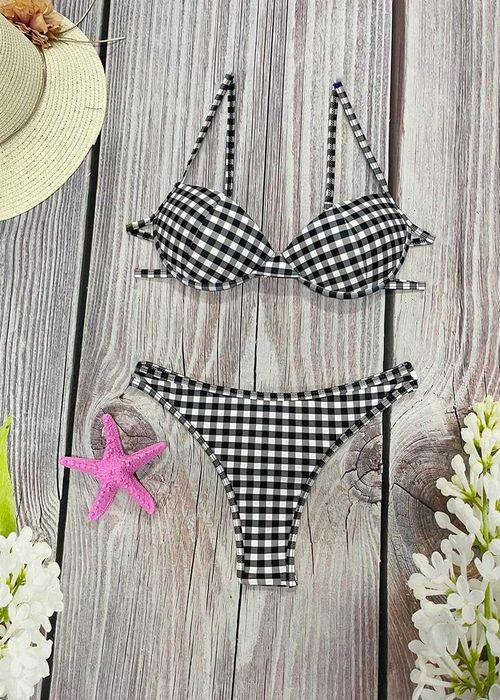 Nowy strój kąpielowy / bikini / majtki / biustonosz !M/L! 7594!