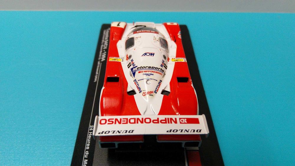 Toyota 94CV #1: 24h Le Mans 1994 (2º lugar) - Miniatura Altaya/IXO escala 1/43