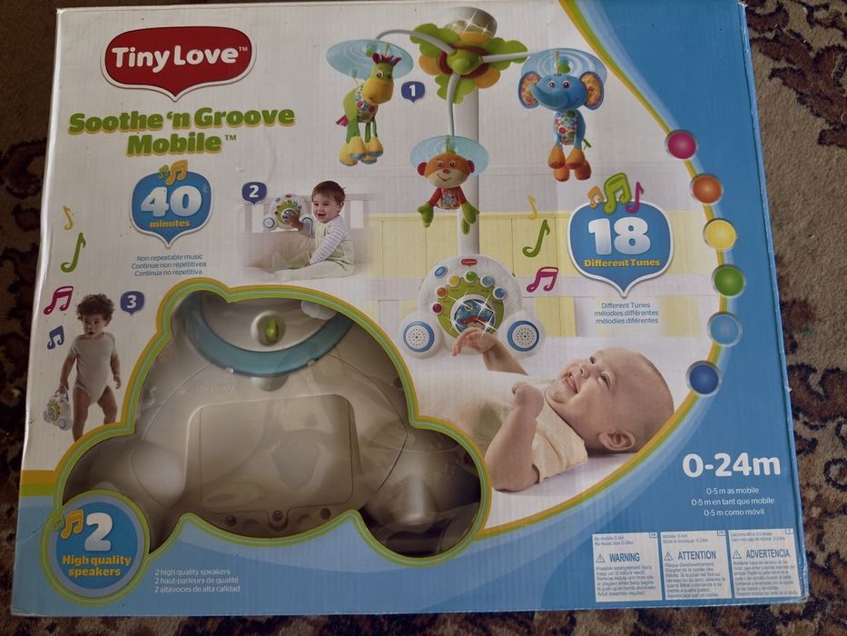 Продам музыкальный мобиль Tiny Love Soothe 'n Groove (Бум-бокс)