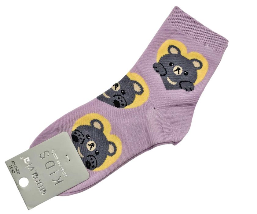 5 x Skarpety dziewczęce Aura Via 28-31