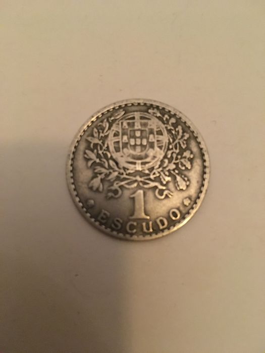Moeda de 1 Escudo Republica Portuguesa de 1951