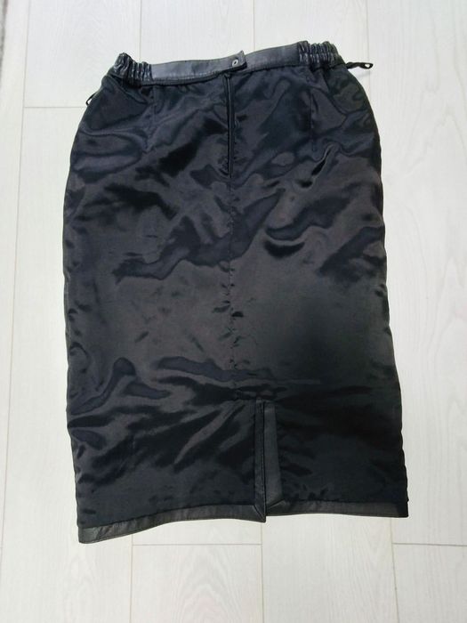 Шкіряна спідниця стан нової, L