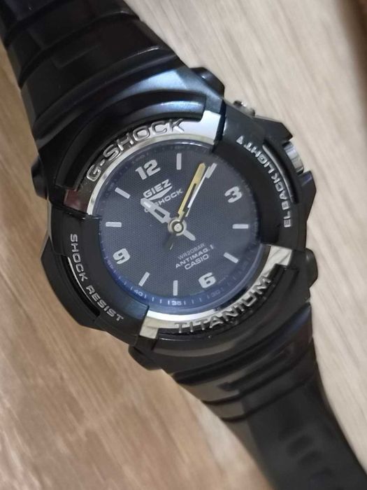 Мужские кварцевые часы CASIO G-SHOCK GIEZ Titanium, под ремонт