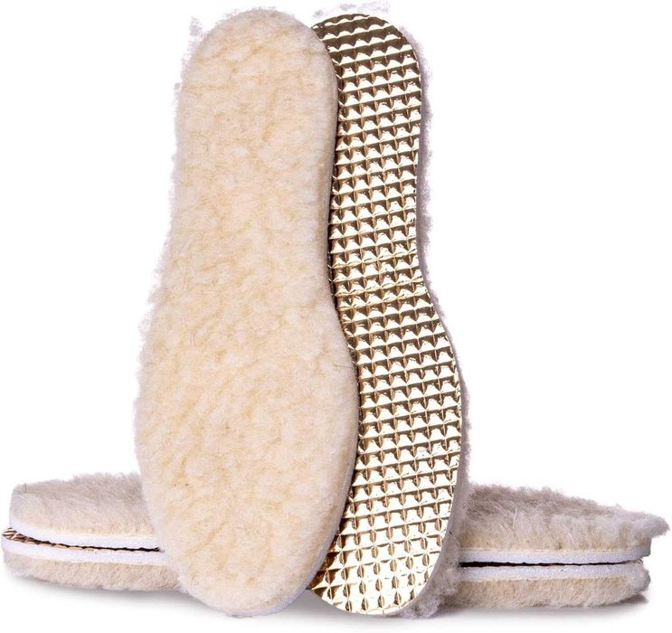 WKŁADKI zimowe 1PARA r.43 SULPO z wełny owczej termiczne NOWE s261