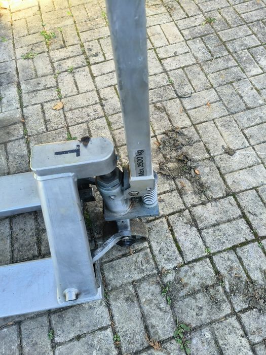 Porta paletes inox perder óleo