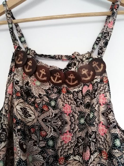 Kolorowy kombinezon krótkie spodenki