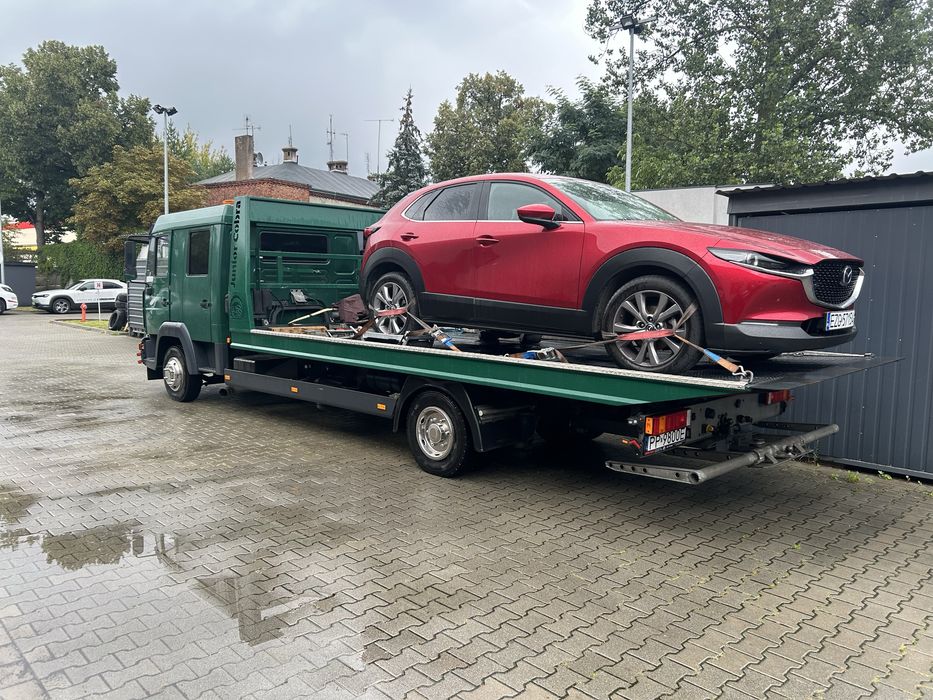 MAN L2000 Autolawa Płyta hydrauliczna Klimatyzacja, 7osobowa, tempomat