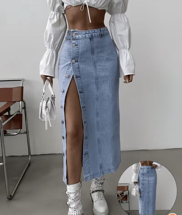 Юбка джинсова m-l