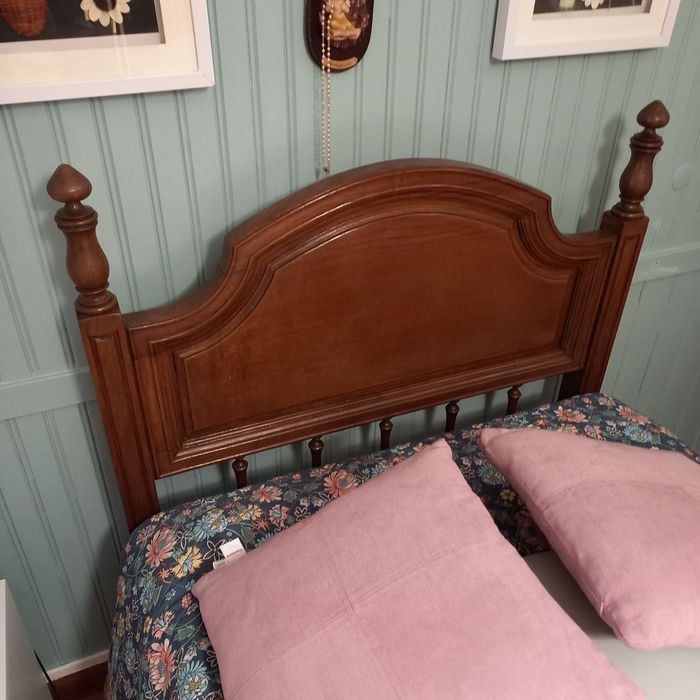 Solid Wood Single Bed64552196547842121