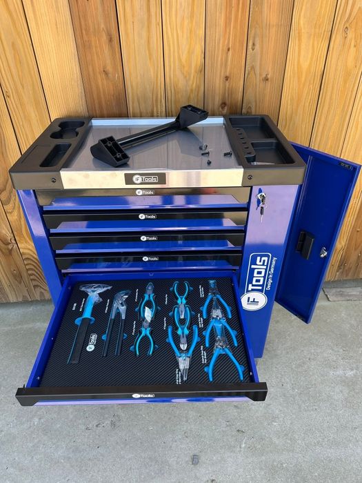 Carrinho de Ferramentas 8 gavetas completas FTools profissional