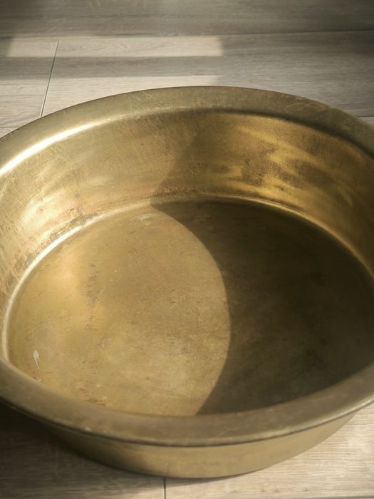 Mosiężna patelnia radziecka ZSRR do konfigur