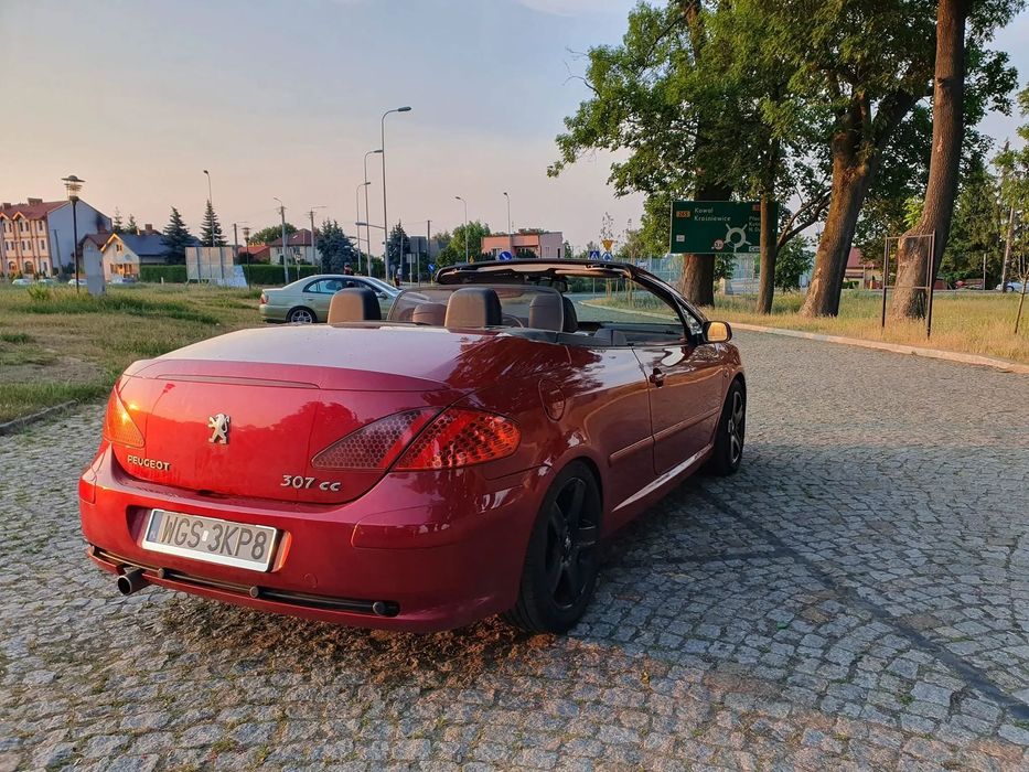 Peugeot 307 CC Peugeot 307 CC 2.0 benzyna gaz RFK 177 km