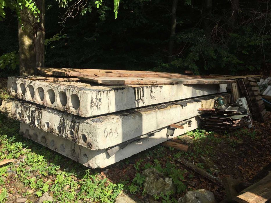 Б.У.Плити перекриття пустотілі 6.20м  довжина 1.50 ширина