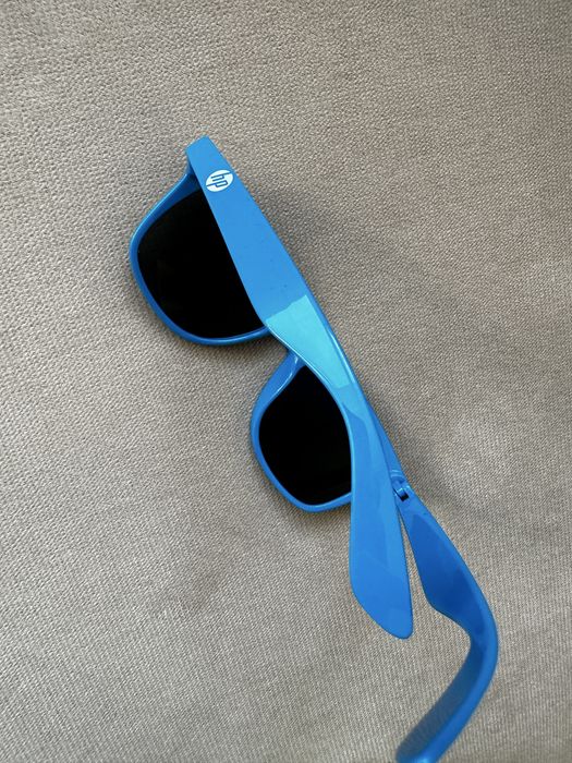 Niebiesko czarne okulary przeciwsłoneczne nowe HP unisex