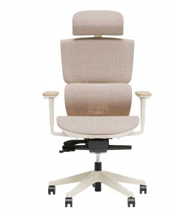 Ergonomiczne krzesło C7 MORELOWE  3D 115° REGULACJA