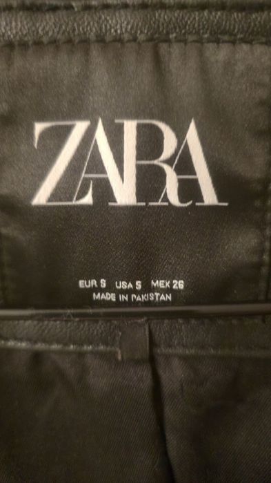 Шкіряна куртка косуха Zara