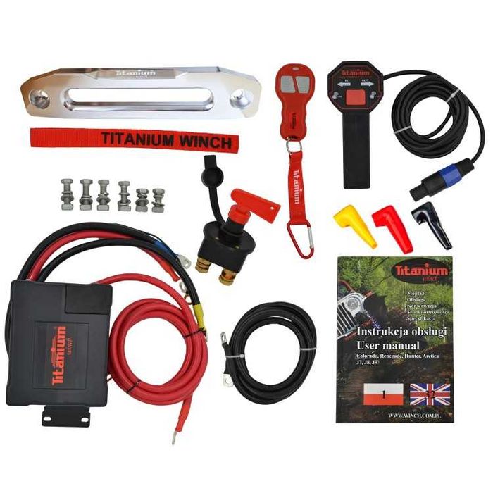 Лебідка електрична автомобільна Titanium Colorado 12000 lbs 5.5 т